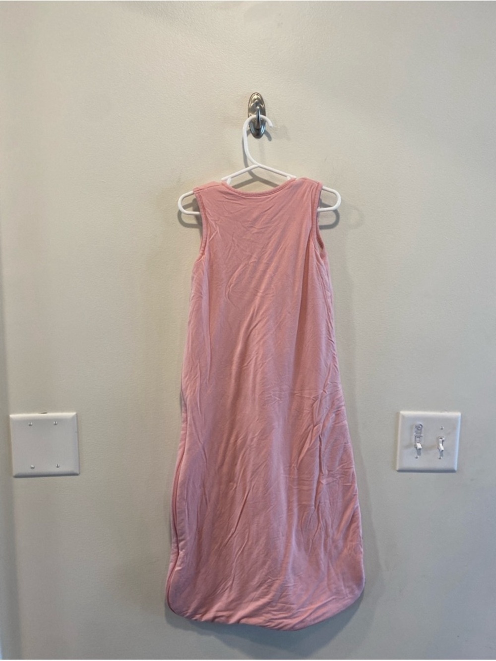 Sleeveless Pink Maxi Dress